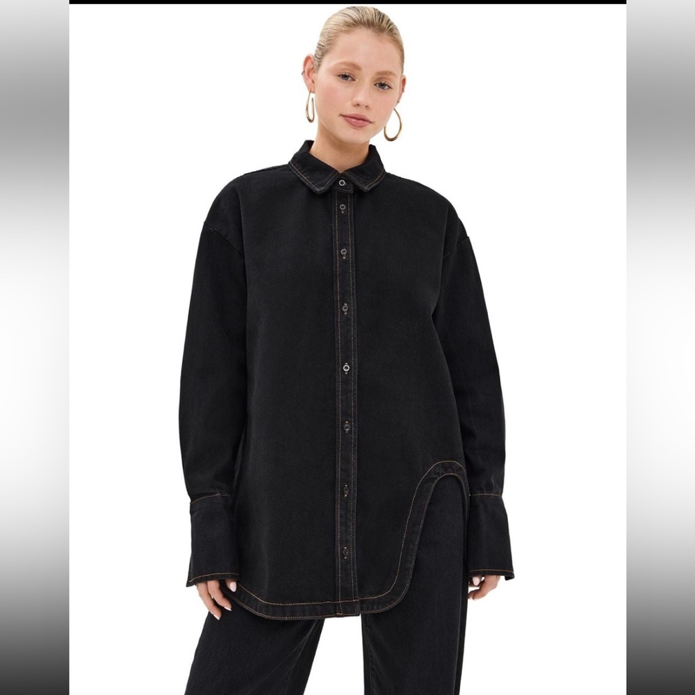 LIONESS Off-Duty Denim Shirt